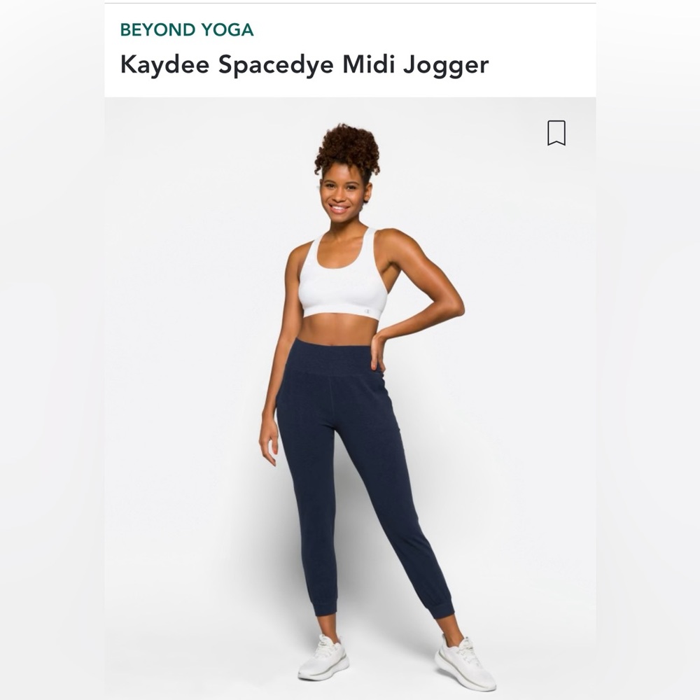 Beyond Yoga Navy Joggers